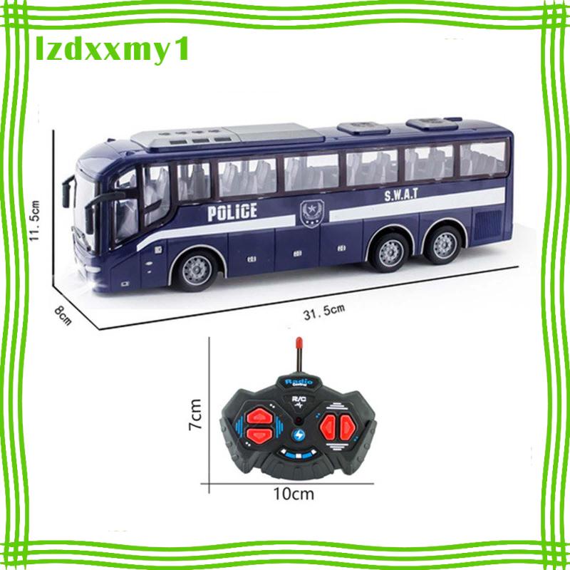 Xe Buýt Điều Khiển Từ Xa 27MHz Tỉ Lệ 1: 30