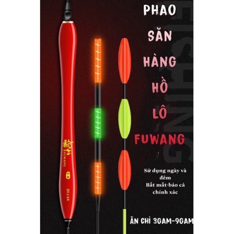 Phao Câu Đêm Săn Hàng Dáng Hồ Lô Fuwang