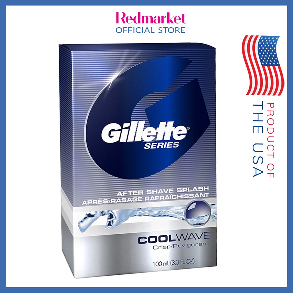 Nước Hoa Dưỡng Da Sau Cạo Râu Gillette After Shave Splash Cool Wave