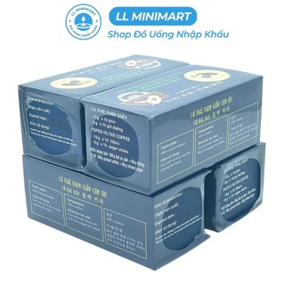 Combo 2 bộ hộp đôi cà phê con sóc phin lọc xanh