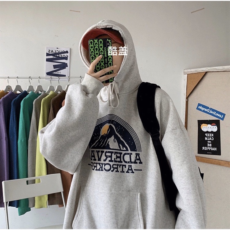 [Ảnh thật + Clip] Áo hoodie Dài Tay Form Rộng eoodoo.st Unisex Nam Nữ Hàng Cao Cấp