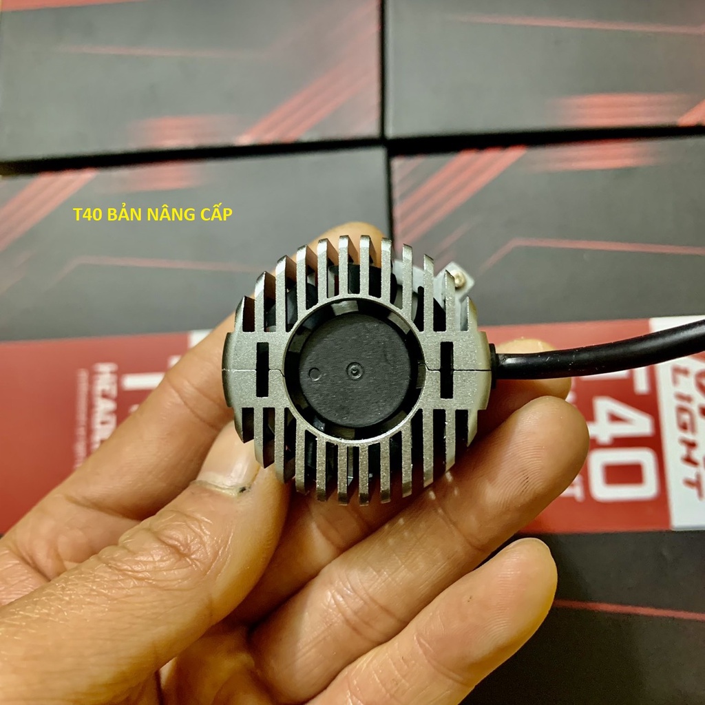 Đèn led bi cầu T40 công suất 45w đường cắt siêu đẹp