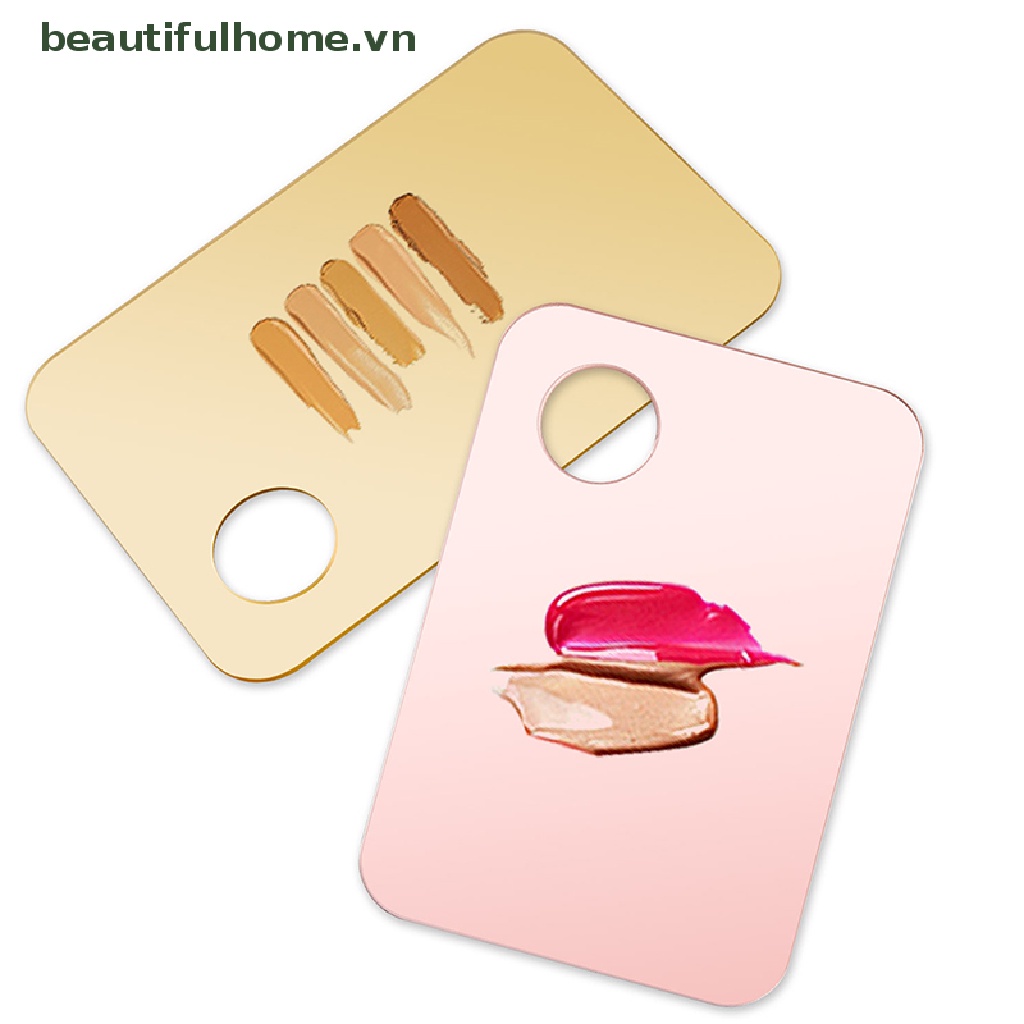 Bảng Trộn Màu Trang Điểm / Làm Móng Bằng Thép Không Gỉ