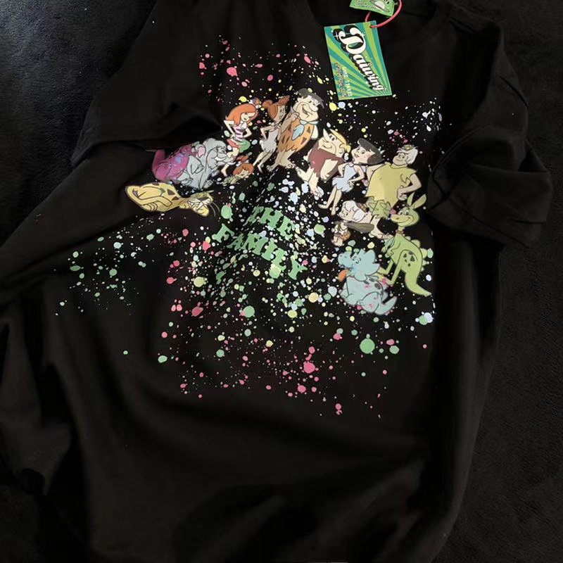 NRVP Áo Thun 100% Cotton Tay NgắN Plus Size Cho Nam Và Nữ