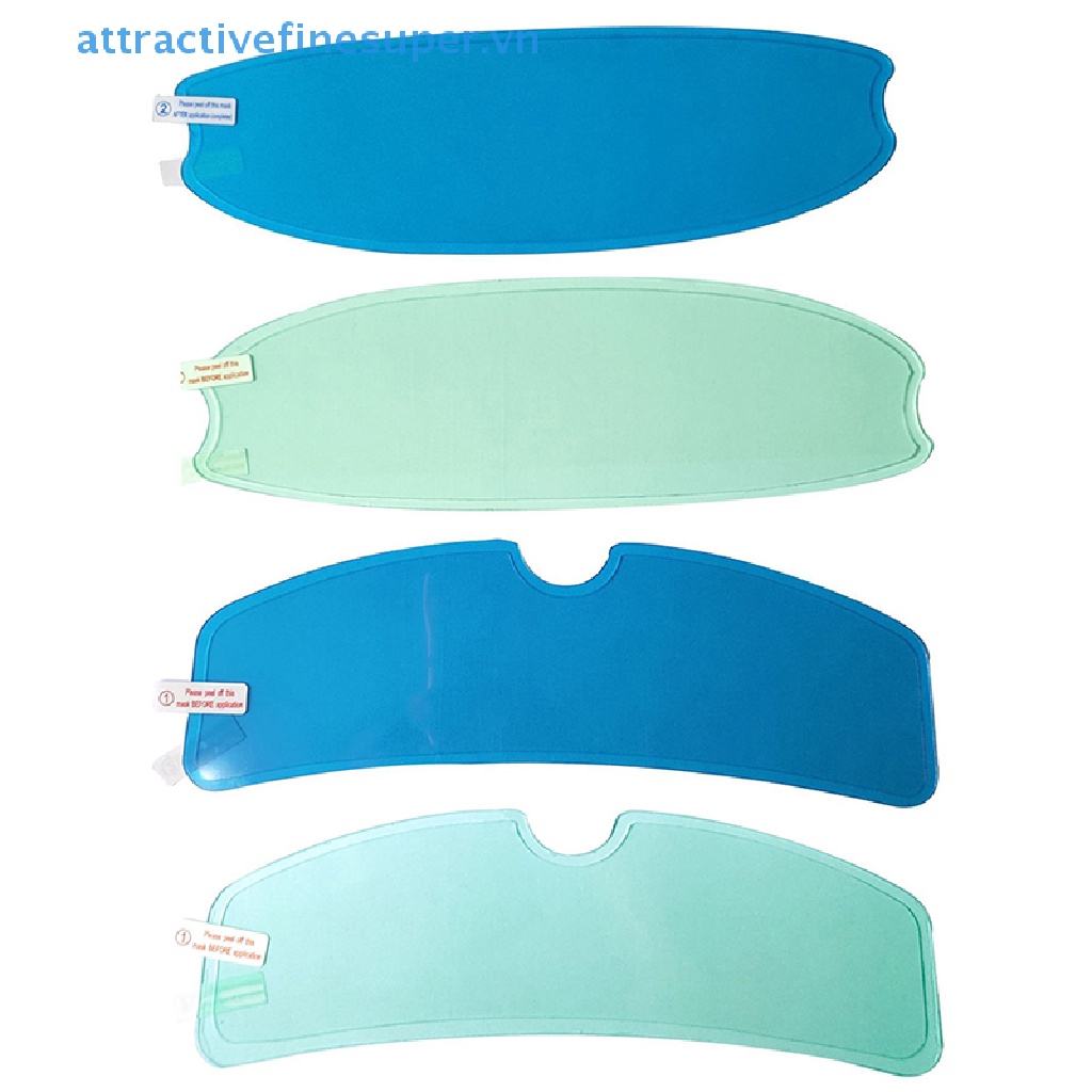 Phim Dán Chống Sương Mù / Mưa Thông Dụng Cho Mũ Bảo Hiểm Xe Máy