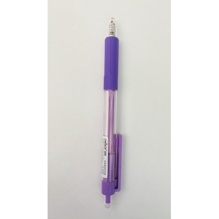 Bút bi bấm mực nước CHOSCH tím,xanh,đỏ