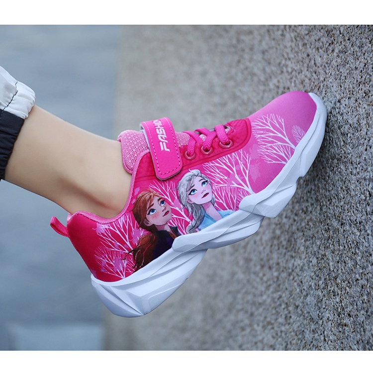 Giày thể thao công chúa Elsa cho bé gái 2-9 tuổi