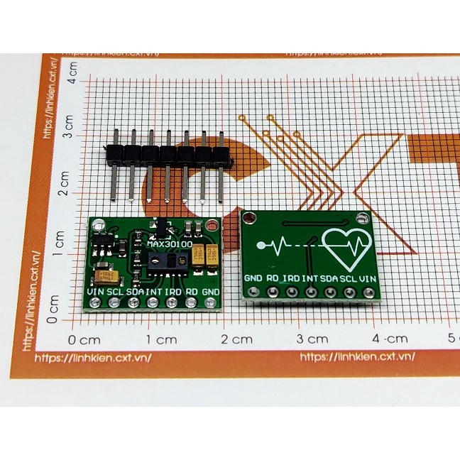 MAX30100 Module cảm biến nhịp tim và oxy trong máu
