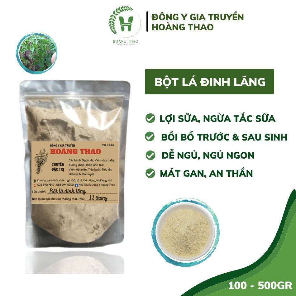 ✅Bột lá đinh lăng nguyên chất lợi sữa, an thần, dễ ngủ nhà làm