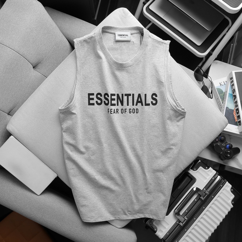 Siêu phẩm áo thun ba lỗ, áo tanktop thể thao, đi biển chất cotton siêu mịn ES5