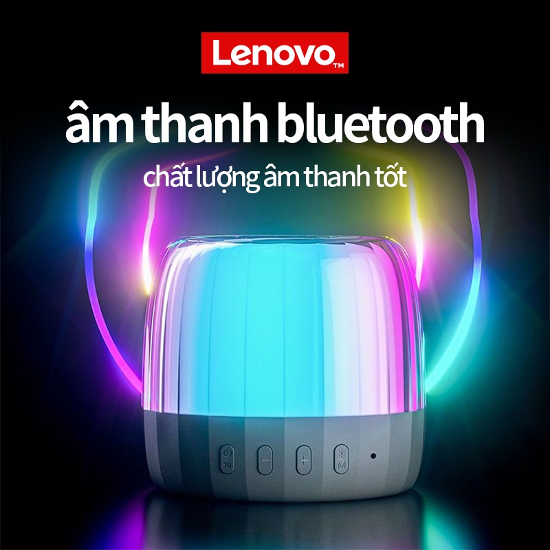 loa bluetooth mini loa bluetooth bass mạnh chính hãng lenovo k3 plus pro Không Dây Di Động Thẻ TF Chơi Loa Ngoài Trời Loa Nghe Nhạc Vòm Bass nghe nhạc không dây bass mạnh nhỏ gọn có đèn led giá rẻ đèn màu dàn loa quang bass cực mạnh TWS HIFI