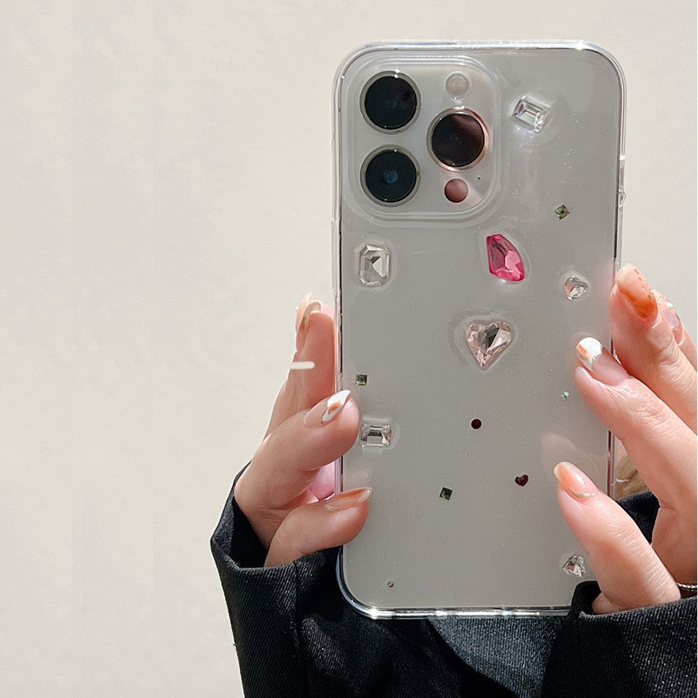 Ốp Điện Thoại TPU Mềm Lấp Lánh Có Giá Đỡ Cho IPhone 11 12 13 14 Pro Max
