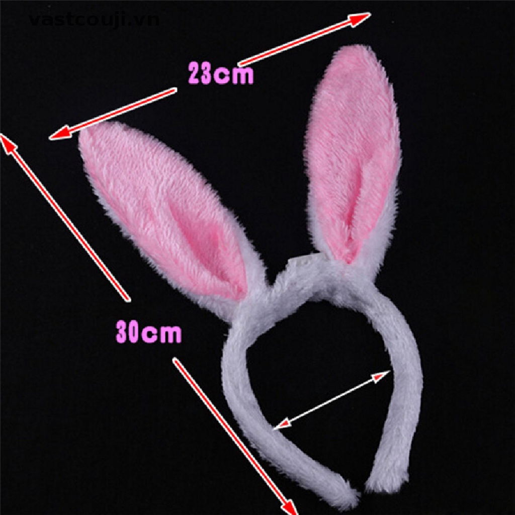 Băng Đô Tai Thỏ Có Đèn LED Lấp Lánh Dễ Thương Cho Bé