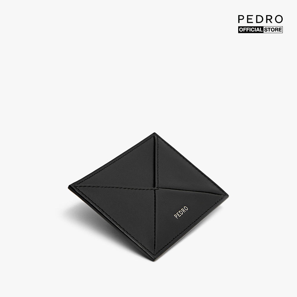 PEDRO - Ví đựng thẻ nữ phom chữ nhật Studio Leather PW4-25940027-01