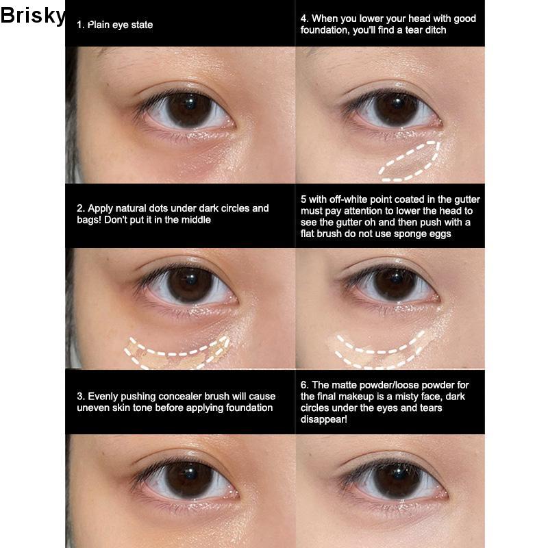 🎶Bảng Kem Che Khuyết Điểm 3 Màu Che Phủ Quầng Thâm Mắt Và Mặt Chuyên Nghiệp