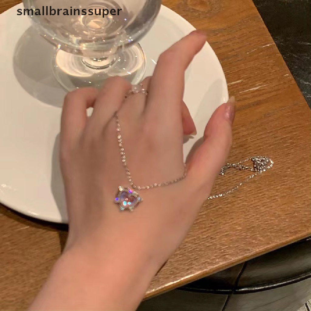 Vòng cổ Choker Mặt Hình Trái Tim Đính Đá Pha Lê Phong Cách Kpop Thời Trang Cho Nữ