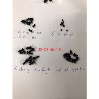 Ốc chân vịt 1 kim , ốc mặt nguyệt , Ốc kim 1 kim, ốc táo kim vắt sổ