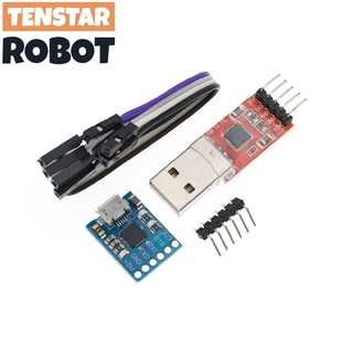 Dây cáp chuyển đổi usb sang ttl uart stc cp2102 loại a micro usb 5pin 6pin