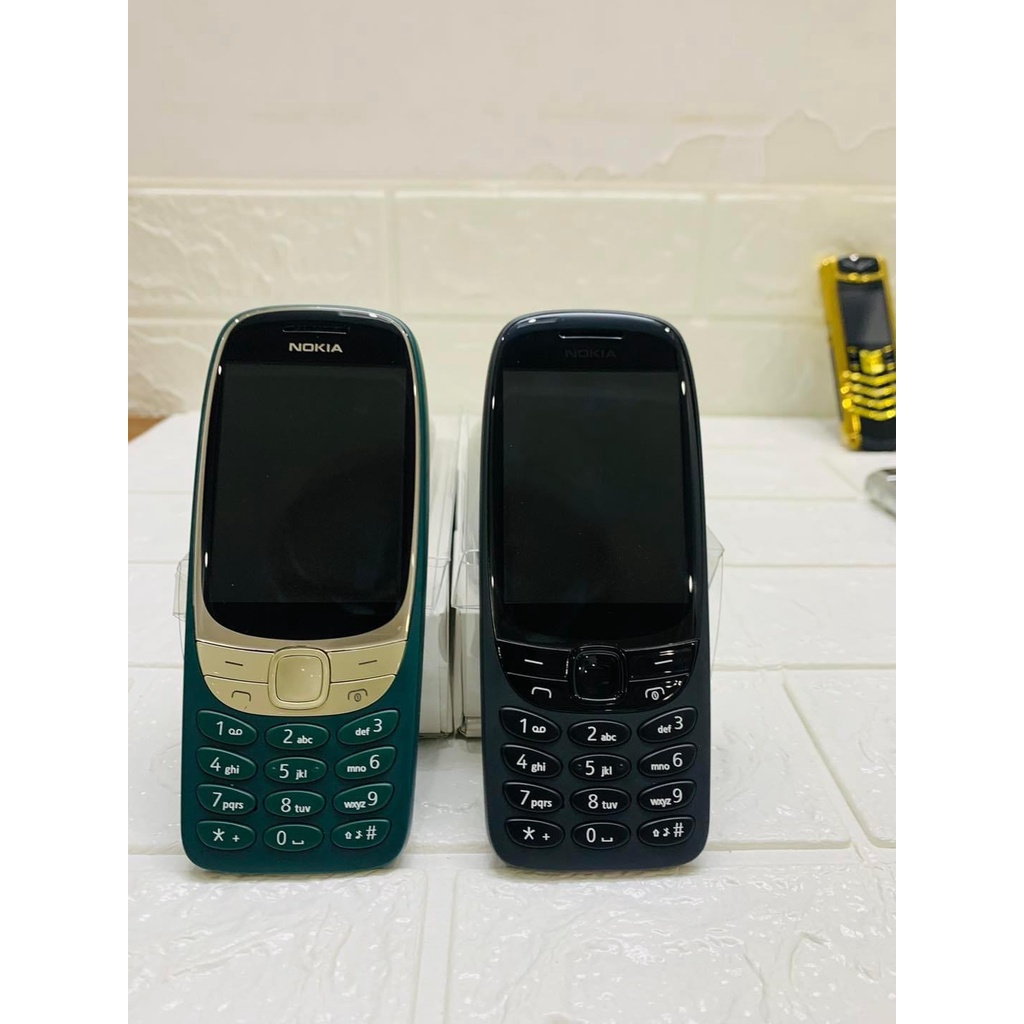Điện Thoại Cổ Pin Trâu NOKIA 6310 Chính Hãng Bàn Phím Số Cho Người Già FULL BOX