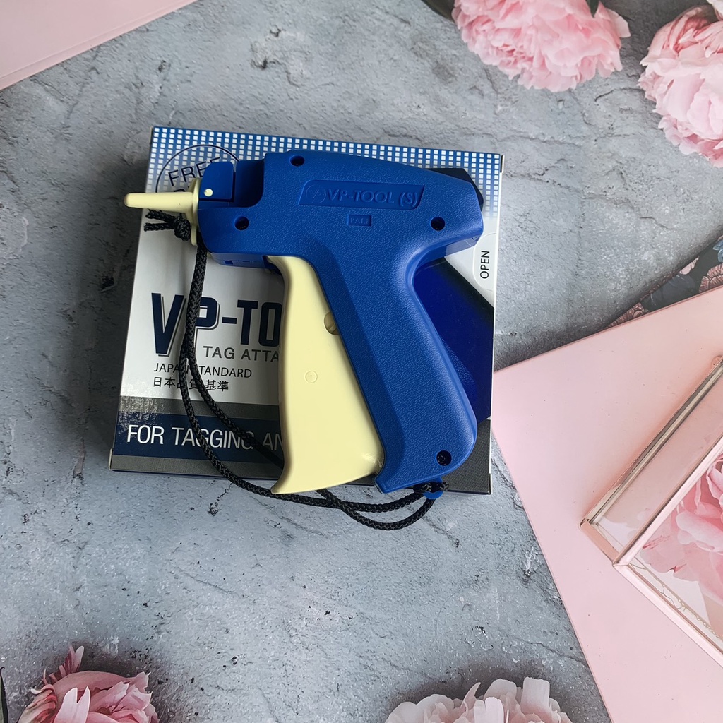 Máy bấm mác + 2000 dây treo nhãn In Ấn Bao Bì Văn Trung