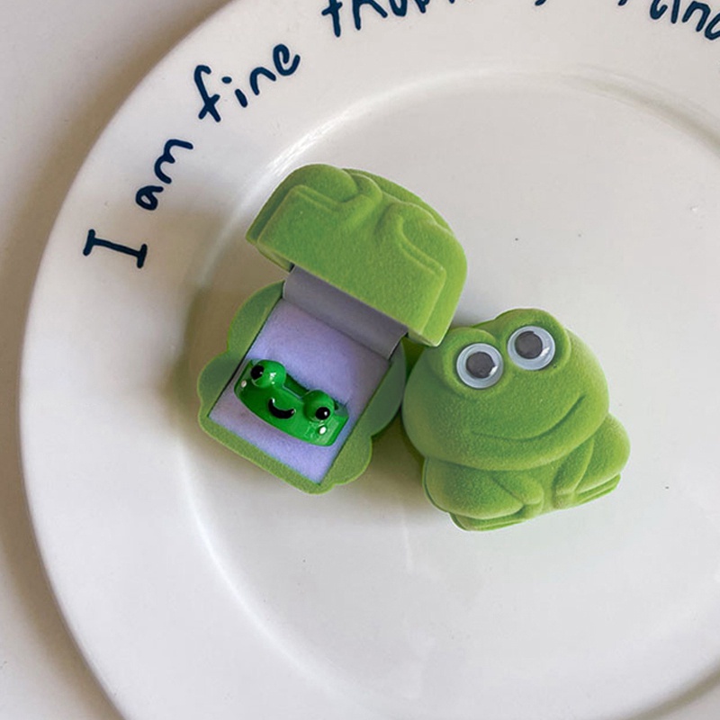 Hộp Đựng Nhẫn Hình Chú Ếch Dễ Thương