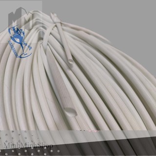 Ống gen chịu nhiệt độ cao, ống gen sợi AMIANG sợi trắng chịu nhiệt 600 độ sợi 1 mét