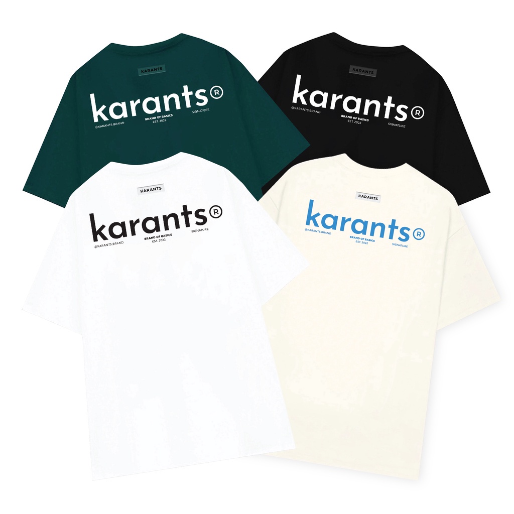 Áo Thun Local Brand Unisex Karants Premium 100% Cotton Basic Tee - KR01