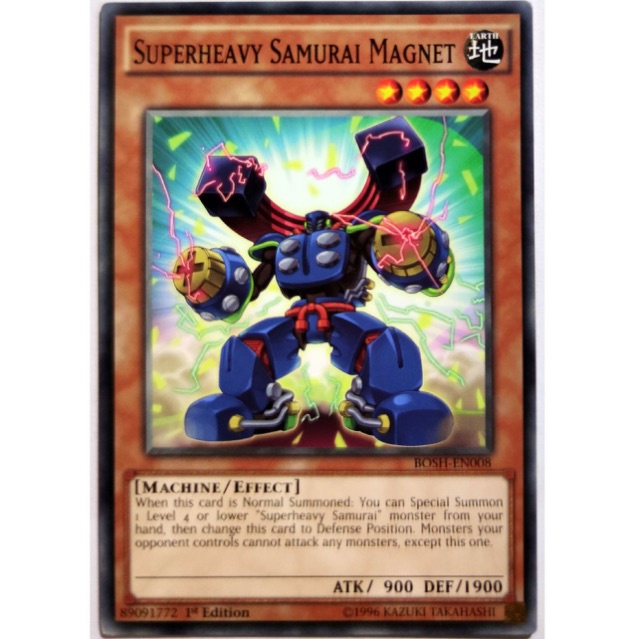 [Thẻ Yugioh] Superheavy Samurai Magnet |EN| Common