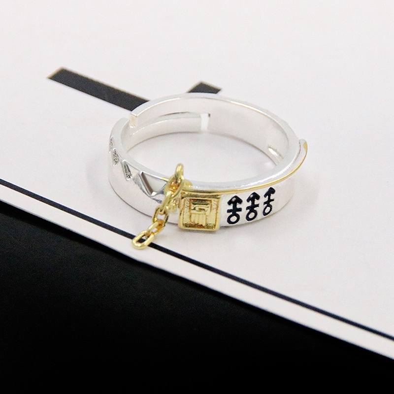 Nhẫn Có Thể Điều Chỉnh Họa Tiết Hoạt Hình Jojo 'S Bizarre Adventure Cho Nam Và Nữ