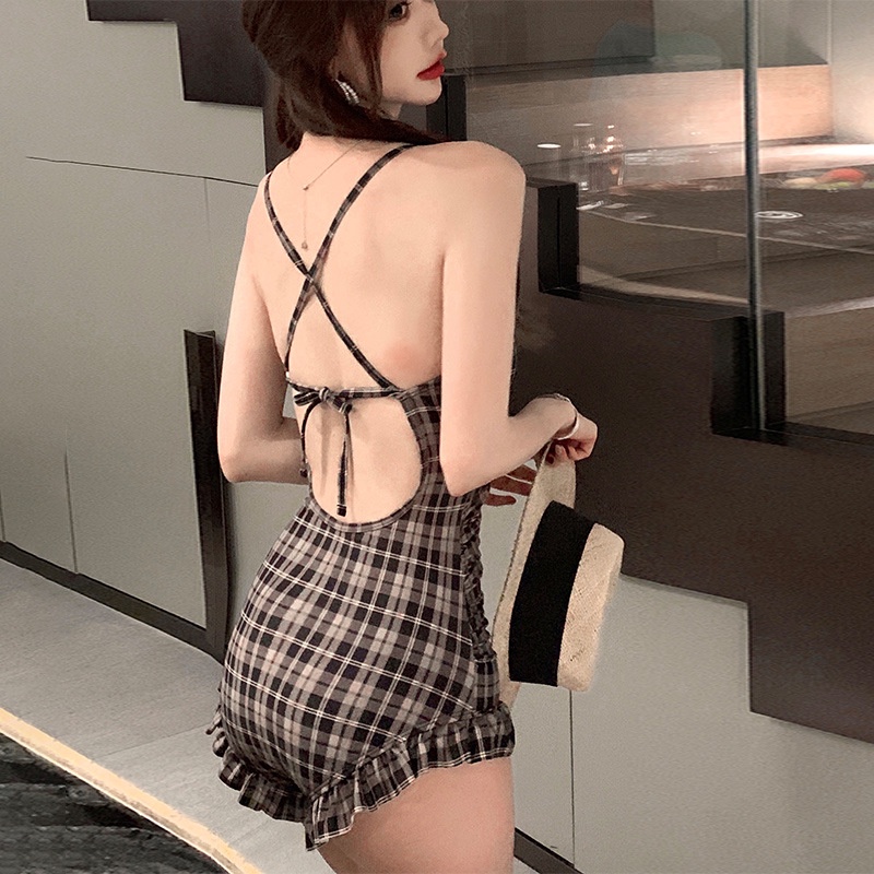 Bộ Đồ Bơi Một Mảnh Không Tay Thời Trang Dành Cho Nữ