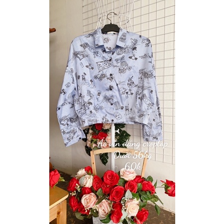 Áo vin dáng croptop