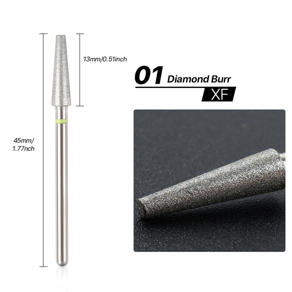 Đầu mài móng Mỹ Nail Bộ Mũi Mài Móng Tay Chuyên Dụng Cho Máy Khoan Điện 0603374