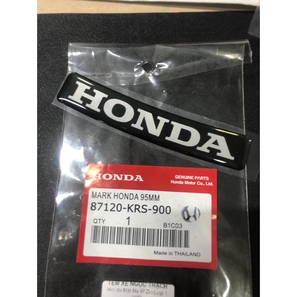 Chữ Honda Mặt Nạ Zin