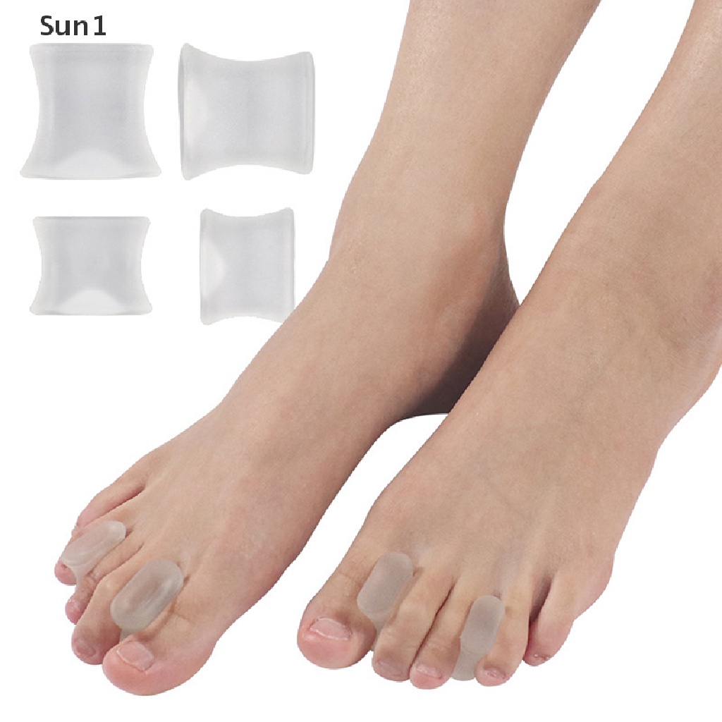 Sun1 > Dụng Cụ Tách Ngón Chân Hình Chữ I Bằng Silica Gel Bảo Vệ Ngón Chân Hữu Ích