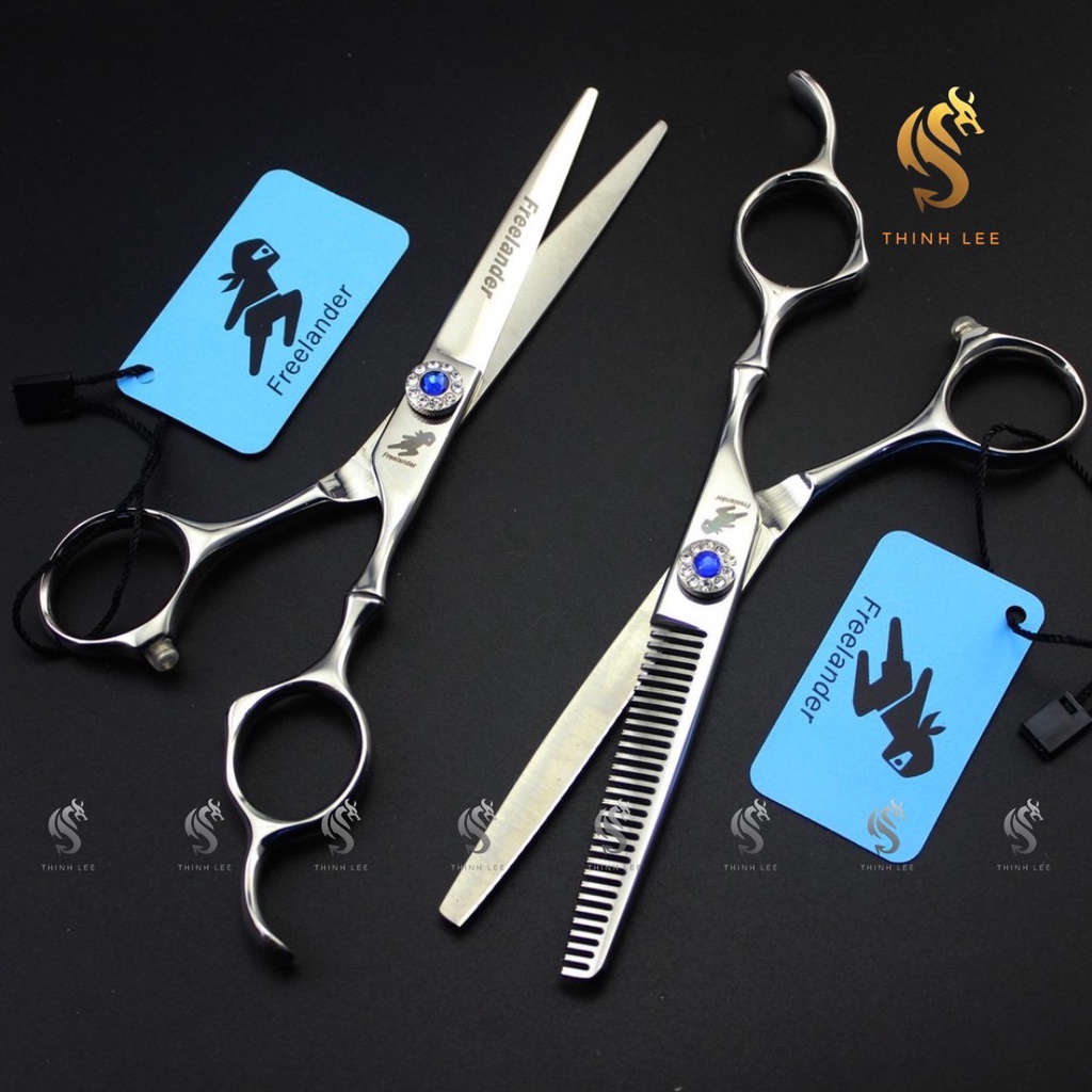 Bộ Kéo Cắt Tóc Freelander 6.0 Thép Nhật 62HRC - Chính Hãng | Thịnh Lee
