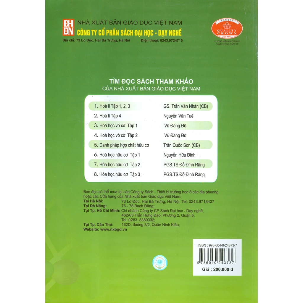 Sách - Hóa Học Hữu Cơ - Tập 2