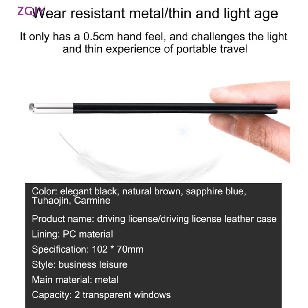 Ví Đựng Bằng Lái Xe Cho Nam Và Nữ Mới