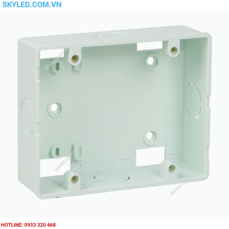 Đế âm đơn - Đế âm đôi - Đế âm chứa át cài MCB -SINO