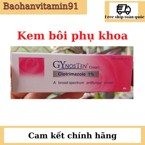 Kem bôi phụ khoa phụ nữ GynostenThái lan
