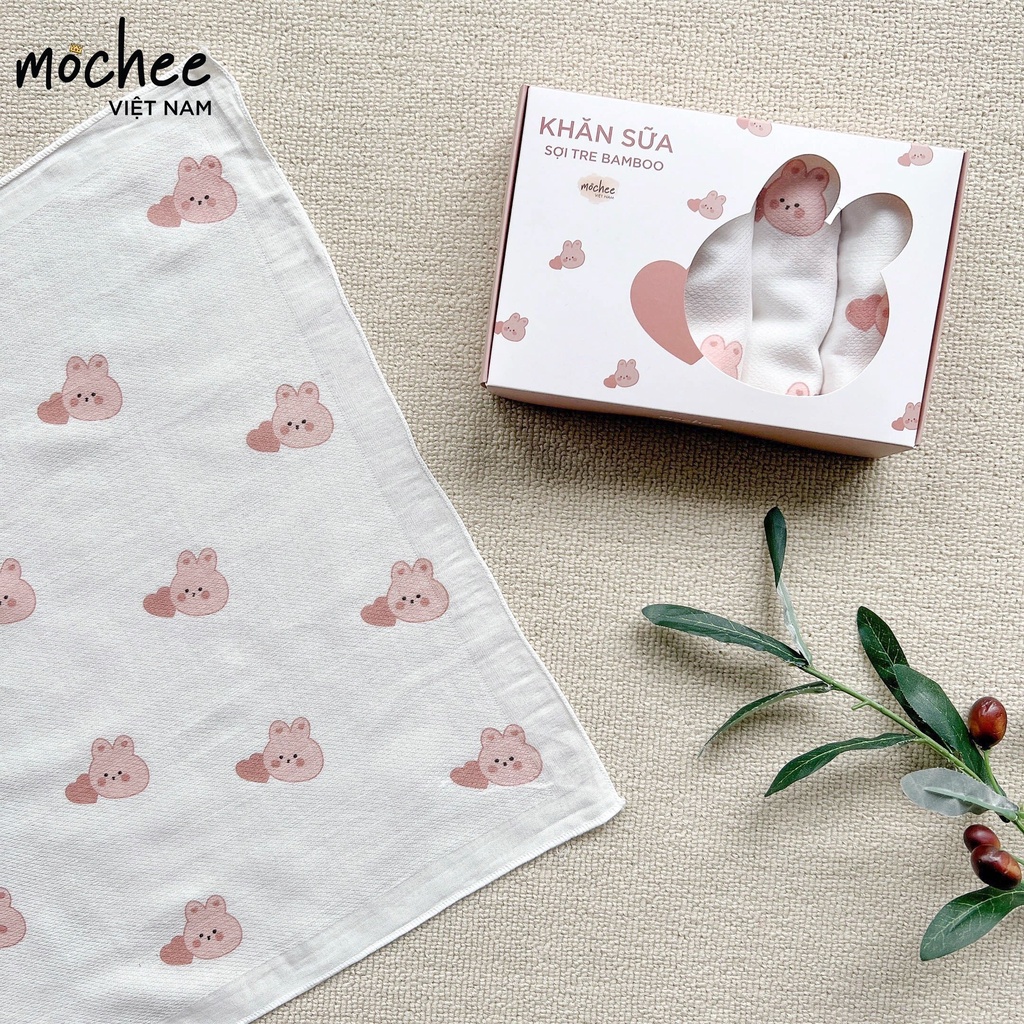 SET 6 KHĂN SỮA BAMBOO MOCHEE