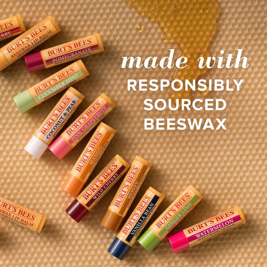 Son Dưỡng Môi Burt's Bees 100% Natural - Son Dưỡng Môi Thành Phần Thiên Nhiên Cho Mẹ Bầu, Trẻ Em - ChuuOrderUS