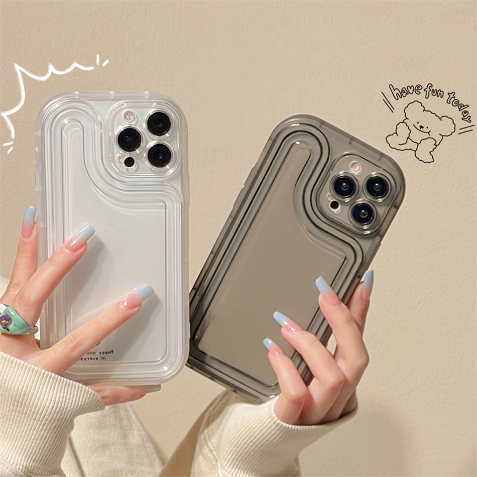Ốp Điện Thoại Silicon Mềm Màu Kẹo 3D Dễ Thương Cho iPhone 11 12 13 14 Pro MAX + 12 13 11Pro 12Pro 13Pro 7 8 + X XR XS MAX SE 2020