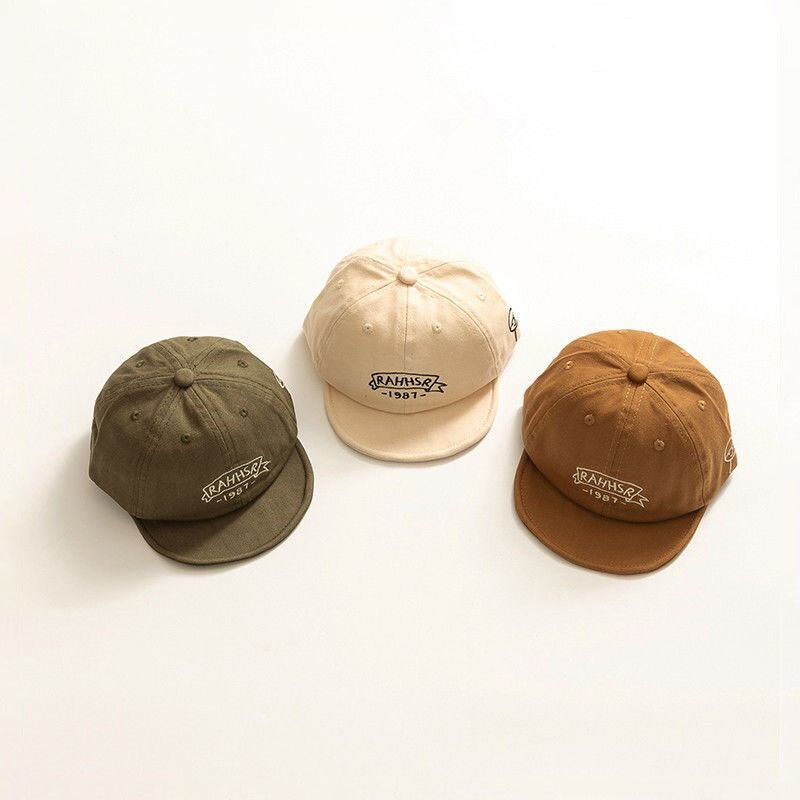 Mũ Lưỡi Trai Màu Trơn Thêu Chữ Phong Cách Thể Thao Thời Trang Mùa Hè Cho Nam Và Nữ