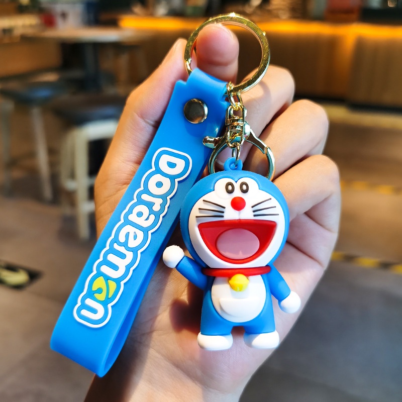 Móc Khóa Hình Mèo Máy Doraemon Hoạt Hình Đáng Yêu