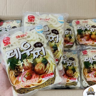 Combo 5 gói Mì Udon Deuchi Hanil (200g/gói - Mì tươi không vị)