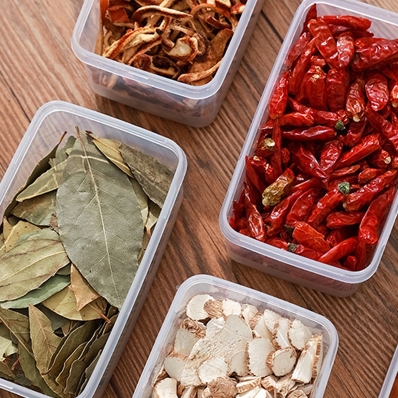 Hộp Đựng Thực Phẩm Trái Cây / Hạt / Bơ Nắp Lật Chống Sốc Màu Trong Suốt Dùng Khi Đi Cắm Trại