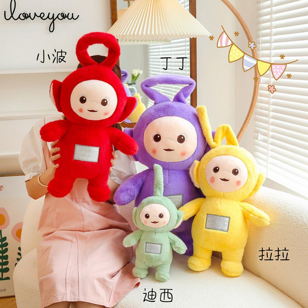 Boboancesco Thú Nhồi Bông Hình teletubbies Màu Tím Đáng Yêu Cho Bé