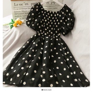 [Order]  Váy lưới thêu hoa cúc