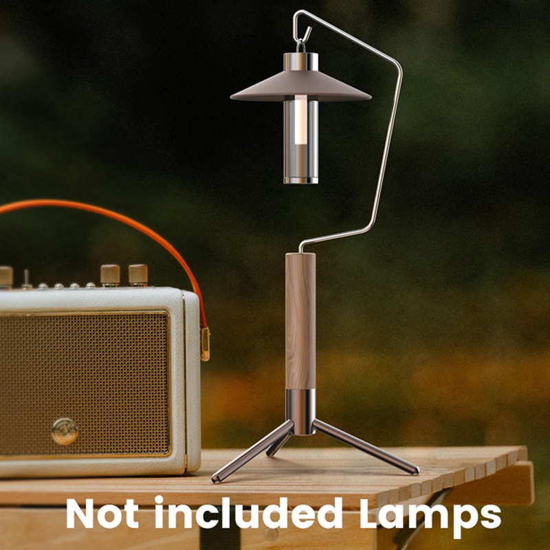 Giá Đỡ Đèn Cắm Trại Có Thể Gấp Gọn Tiện Dụng