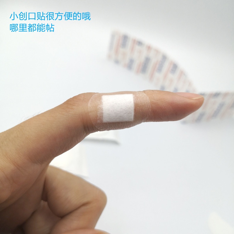 Set 100 Băng Keo Y Tế Hình Tròn 25mm Bằng Nhựa Kháng Khuẩn Thoáng Khí